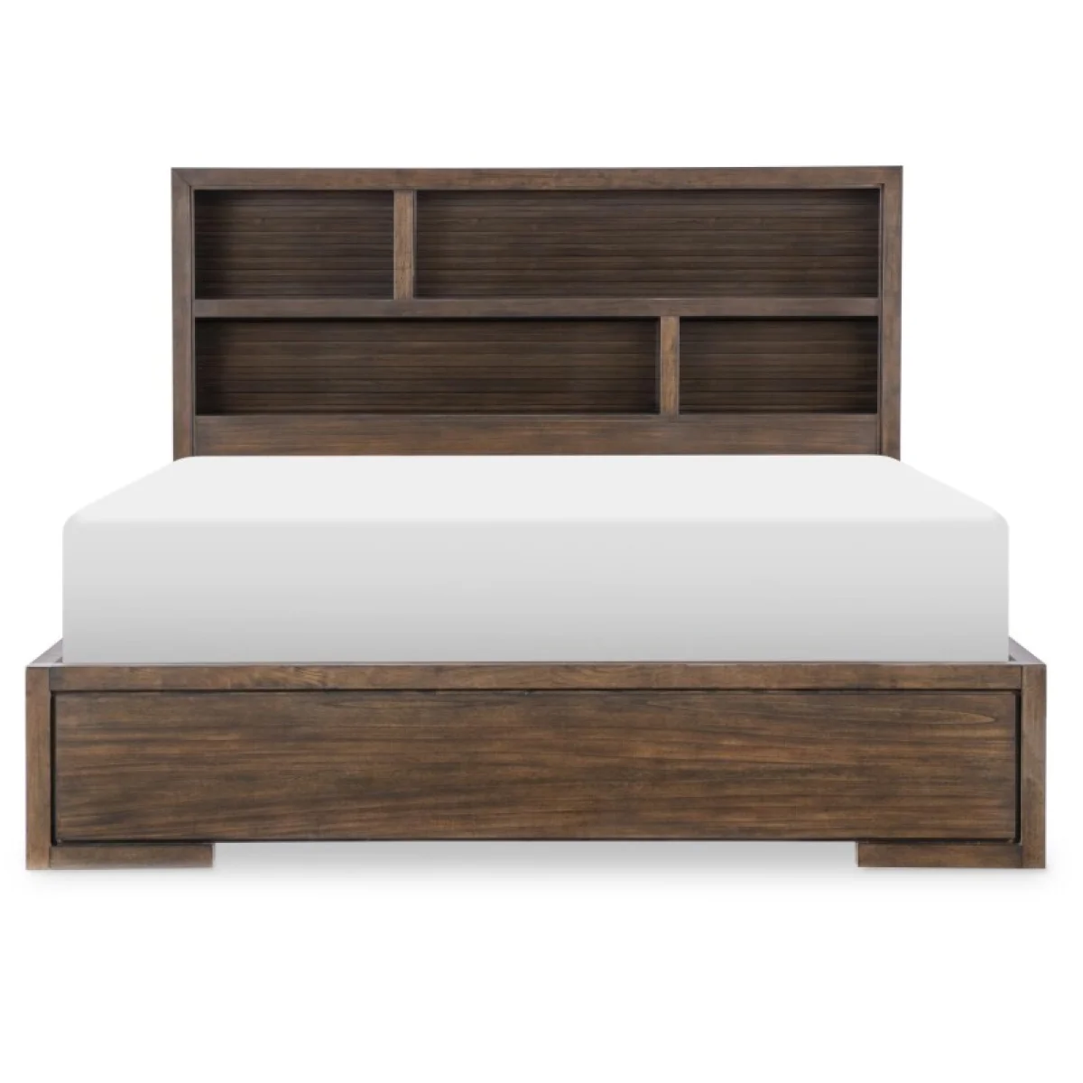 Complete Bookcase Bed W. 1 Side Storage King 6/6 Beds Beds 6