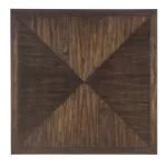Complete Square Pedestal Table Dining Tables Brown 9