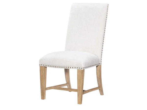Uph Side Chair Chairs & Benches Aged Driftwood