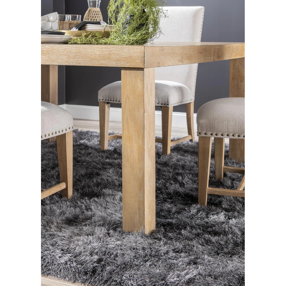 Square Dining Table Dining Tables Aged Driftwood 10