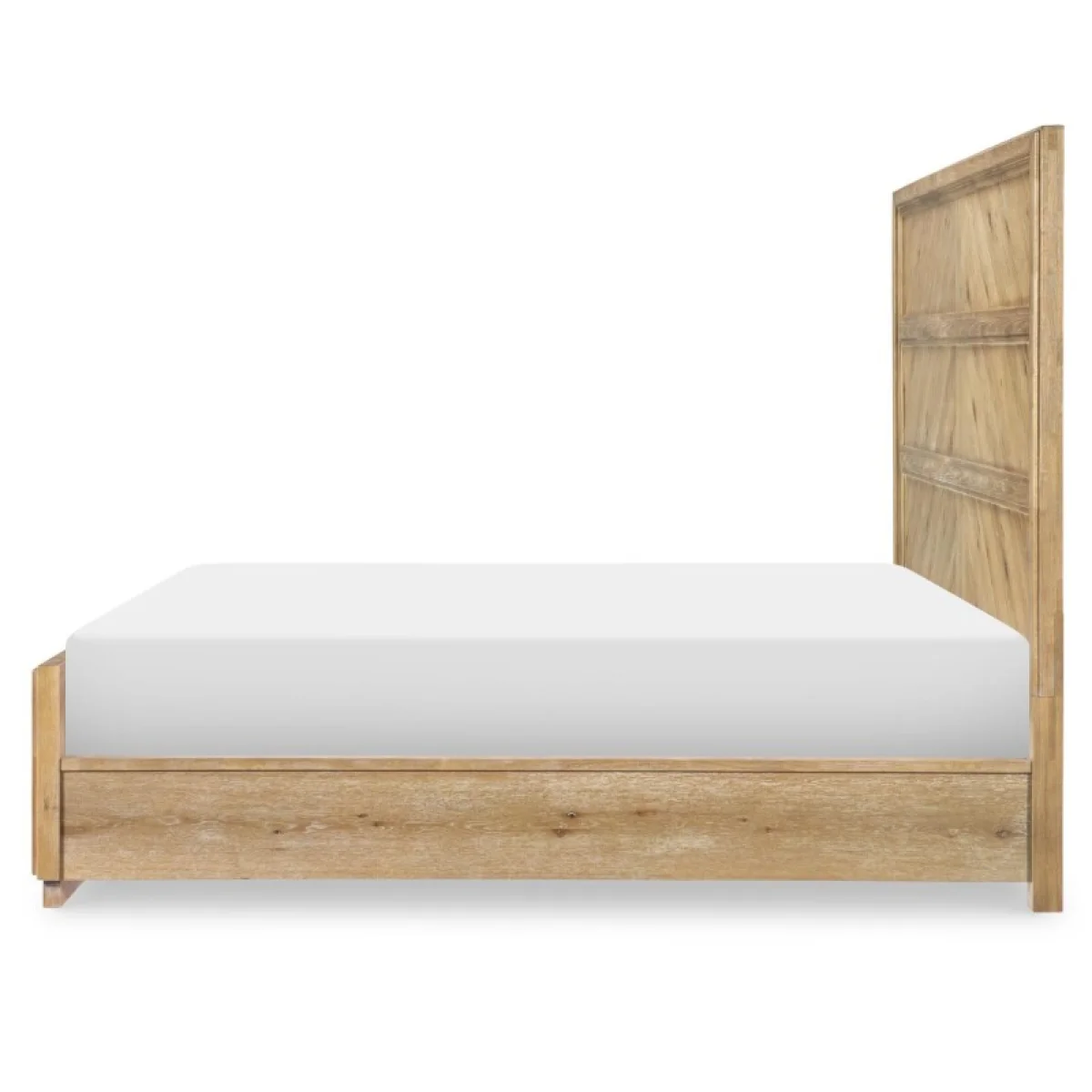 Complete Cal King Panel Bed 6/0 Beds Aged Driftwood 6