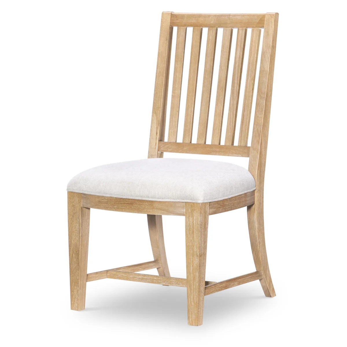 Slat Back Dining Chair Chairs & Benches Aged Driftwood 4