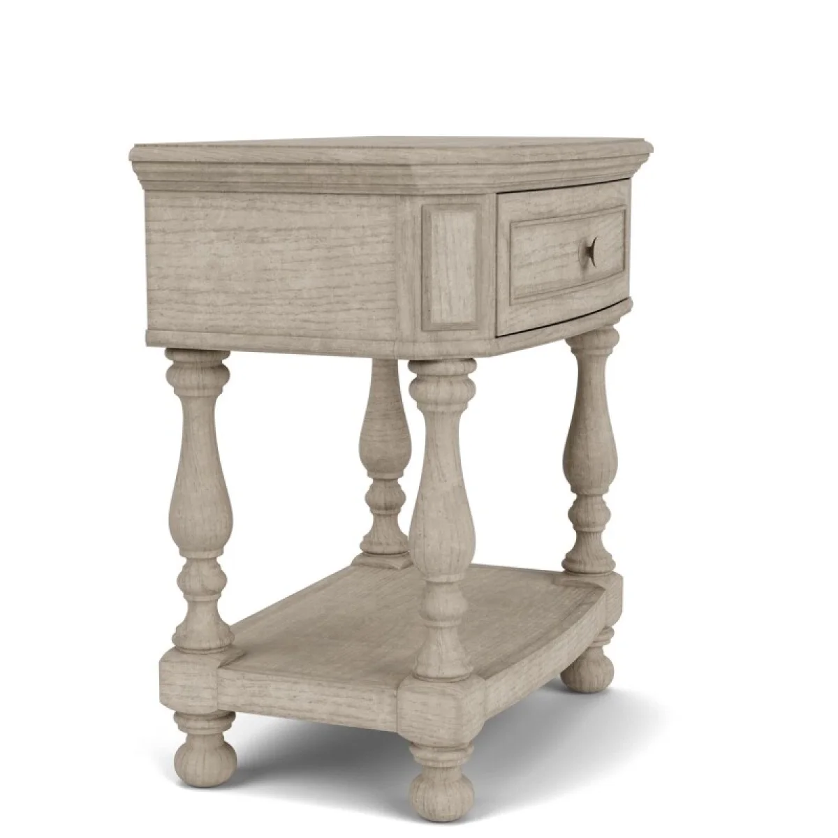 1-drawer Nightstand Nightstands Cream 12