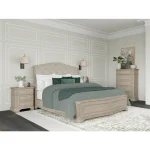 3-drawer Nightstand Nightstands Cream 14
