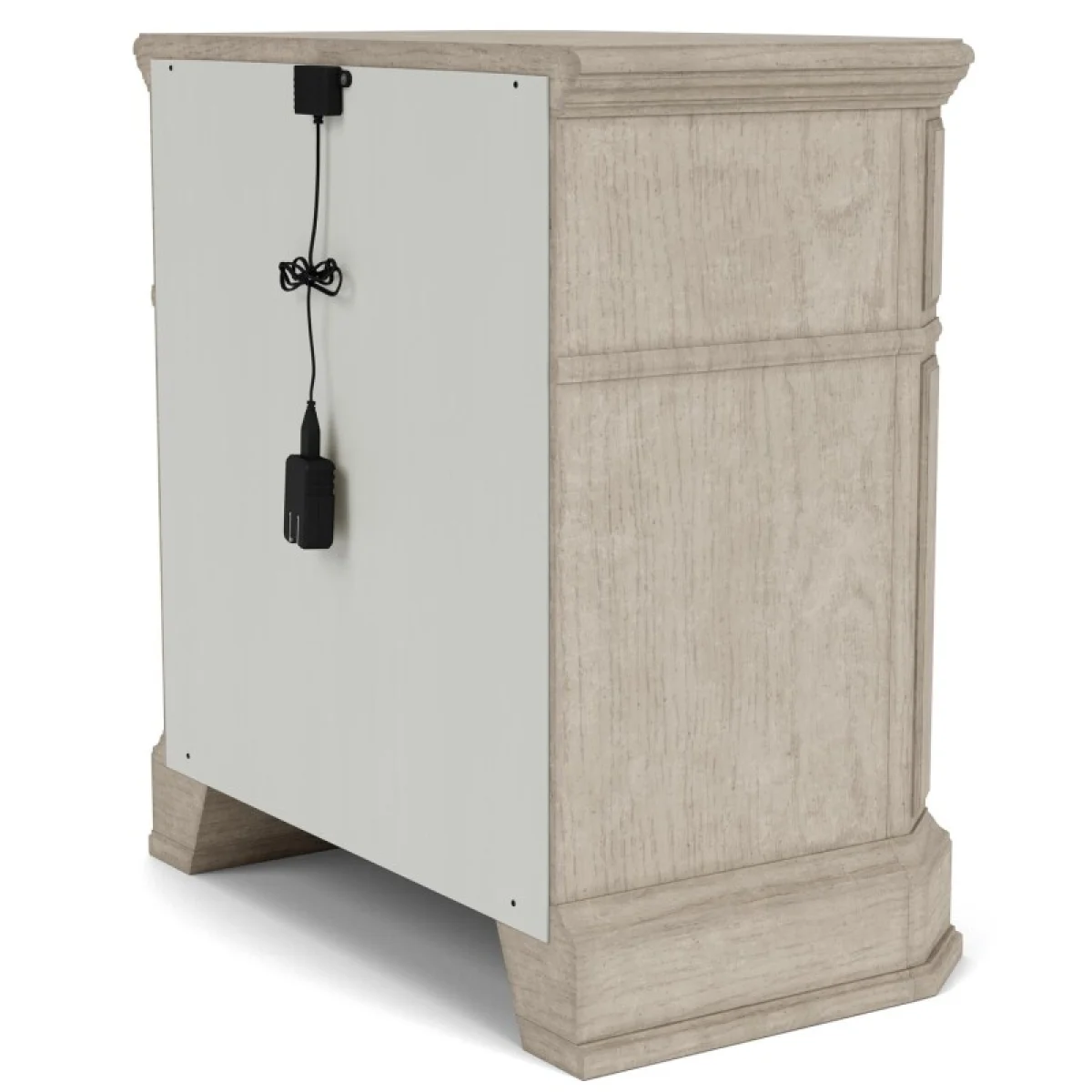 3-drawer Nightstand Nightstands Cream 9