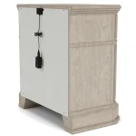 3-drawer Nightstand Nightstands Cream 19