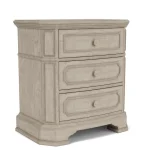3-drawer Nightstand Nightstands Cream 21