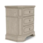 3-drawer Nightstand Nightstands Cream 22