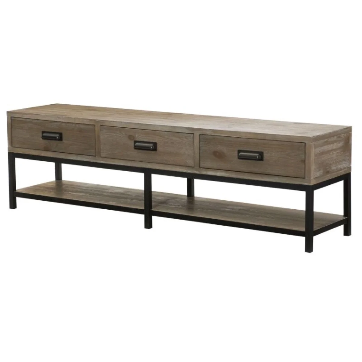 Parsons Bench Coffee Table Cocktail & Coffee Tables black 4
