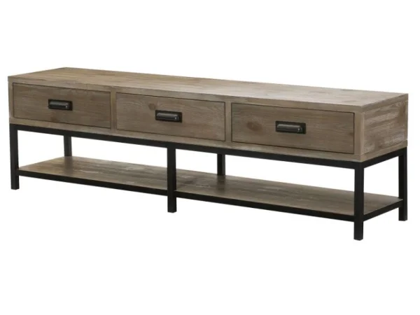 Parsons Bench Coffee Table Cocktail & Coffee Tables black