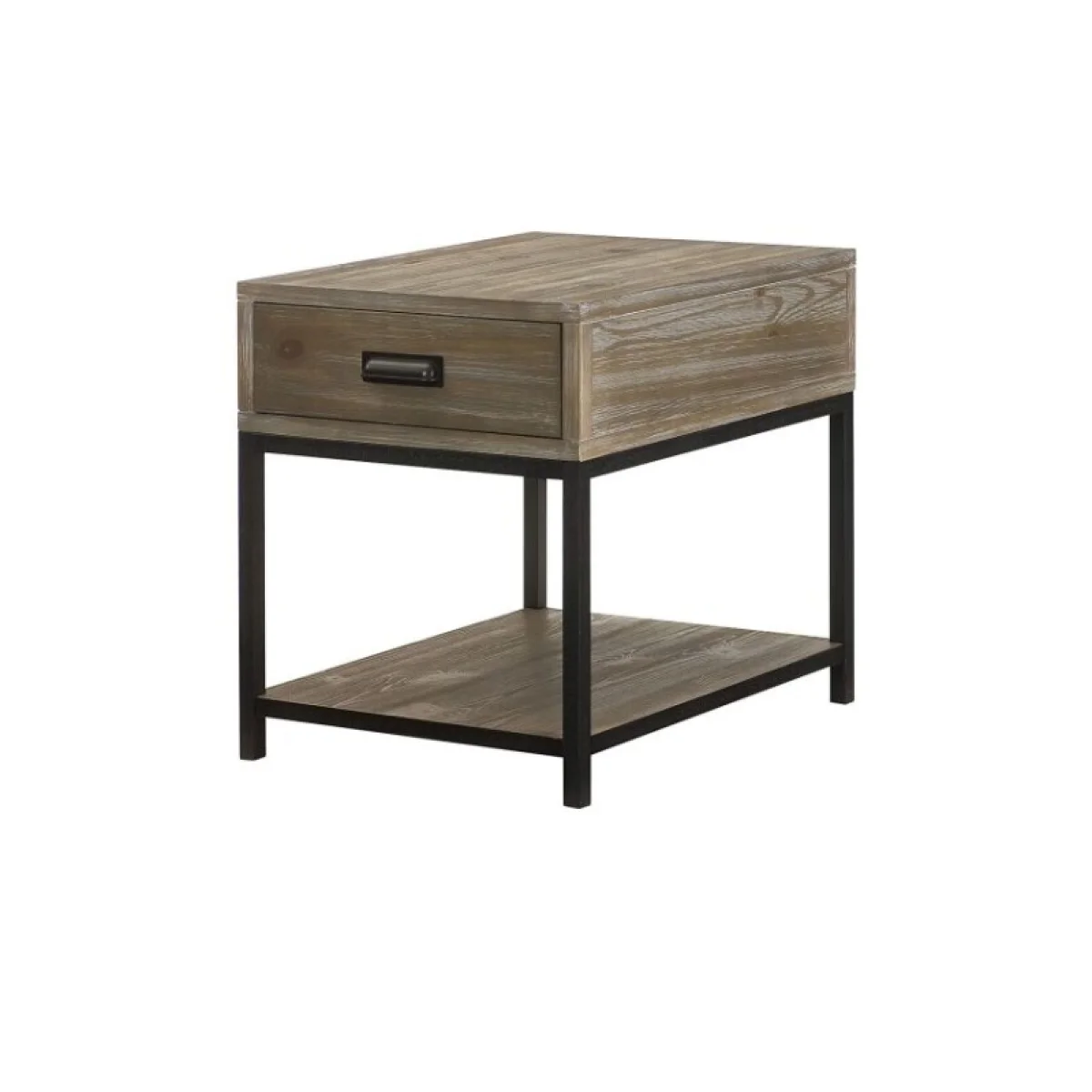 Parsons Rectangular Drawer End Table End tables Brown 4