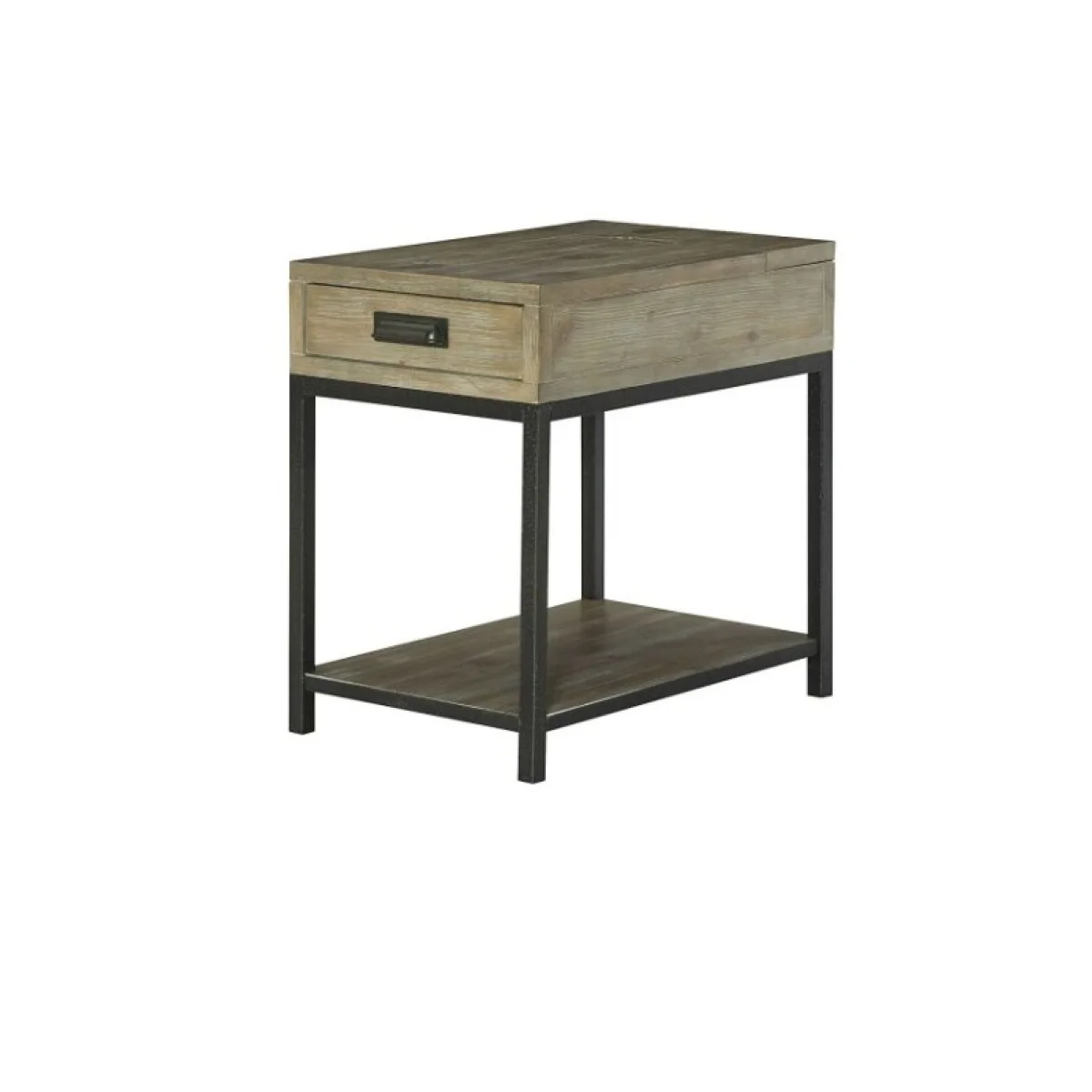 Parsons Charging Chairside Chairside Tables black 4
