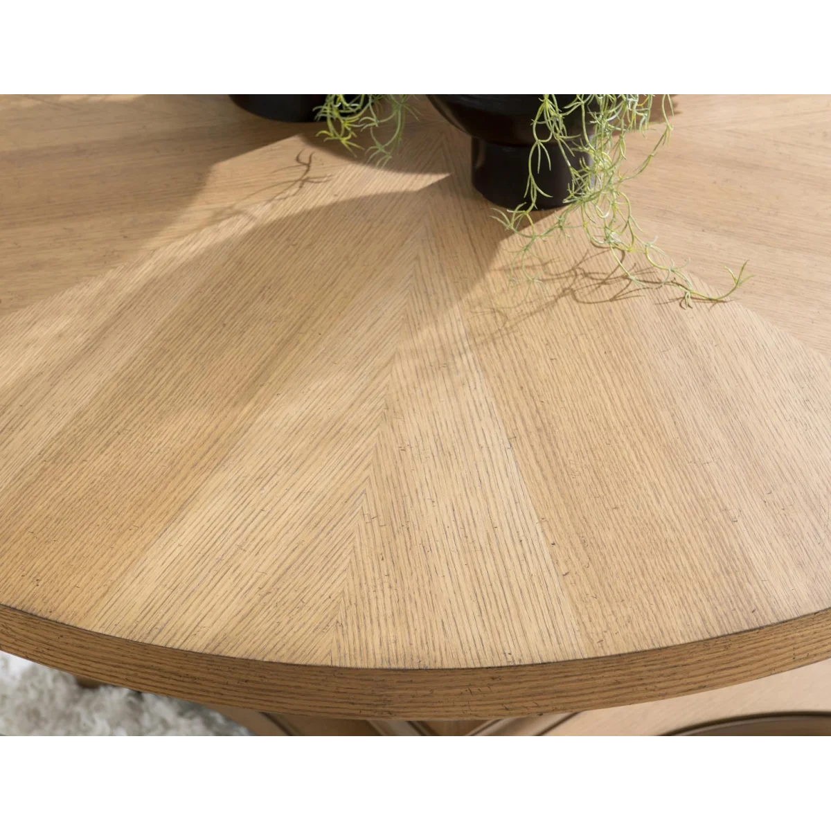 Complete Round Pedestal Table Dining Sets Cream 8