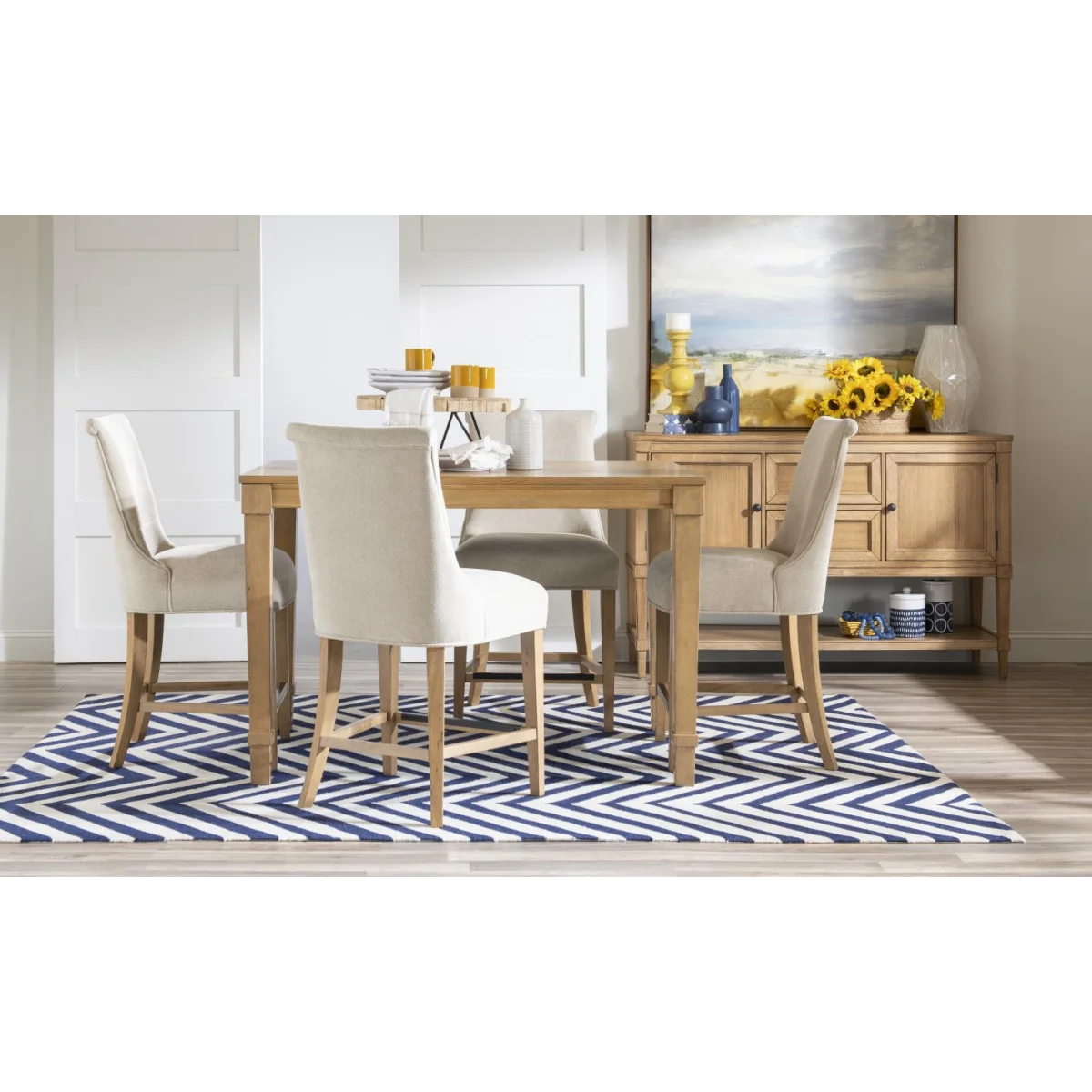 Counter Table 14 Butterfly Leaf Dining Tables Brown 10