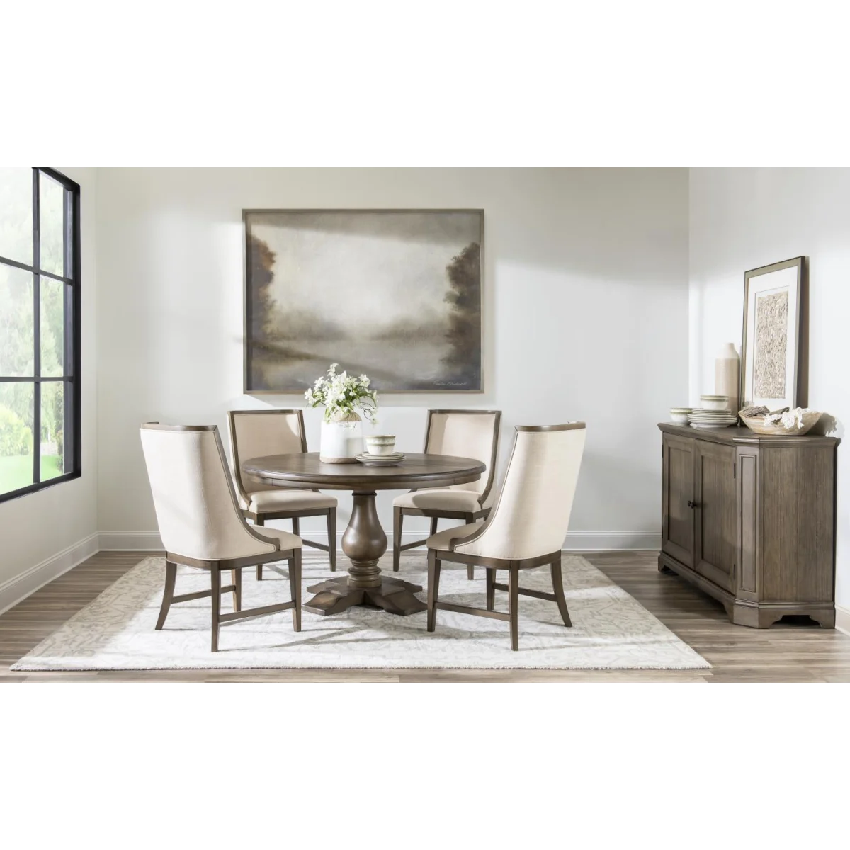 Credenza Dining Storage Cream 8