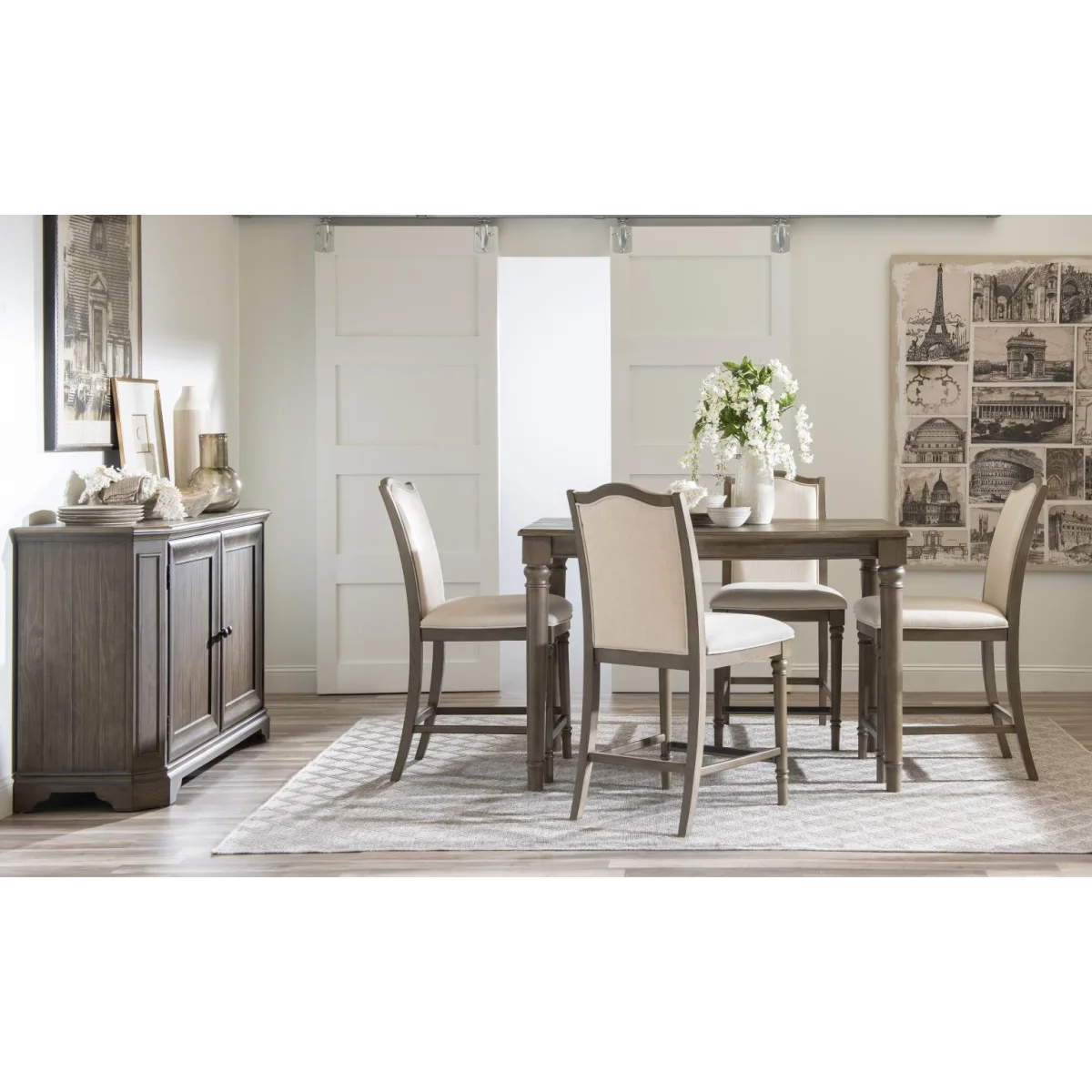 Counter Table 14 Butterfly Leaf Dining Tables Brown 14