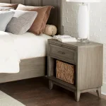 1-drawer Nightstand Nightstands Brown 19