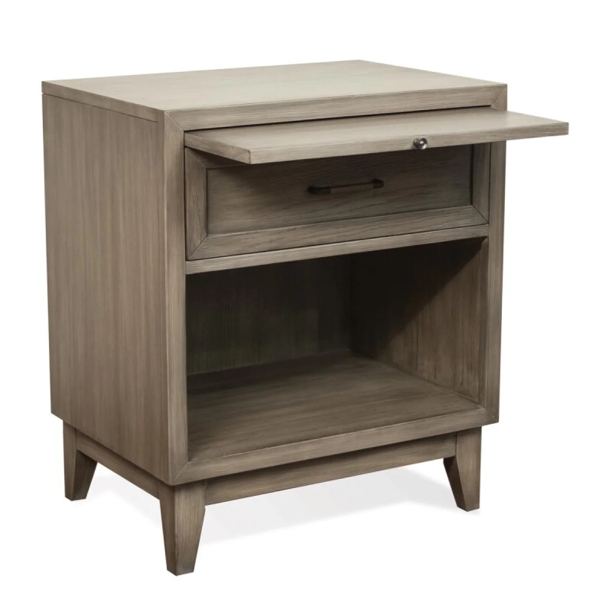 1-drawer Nightstand Nightstands Brown 12