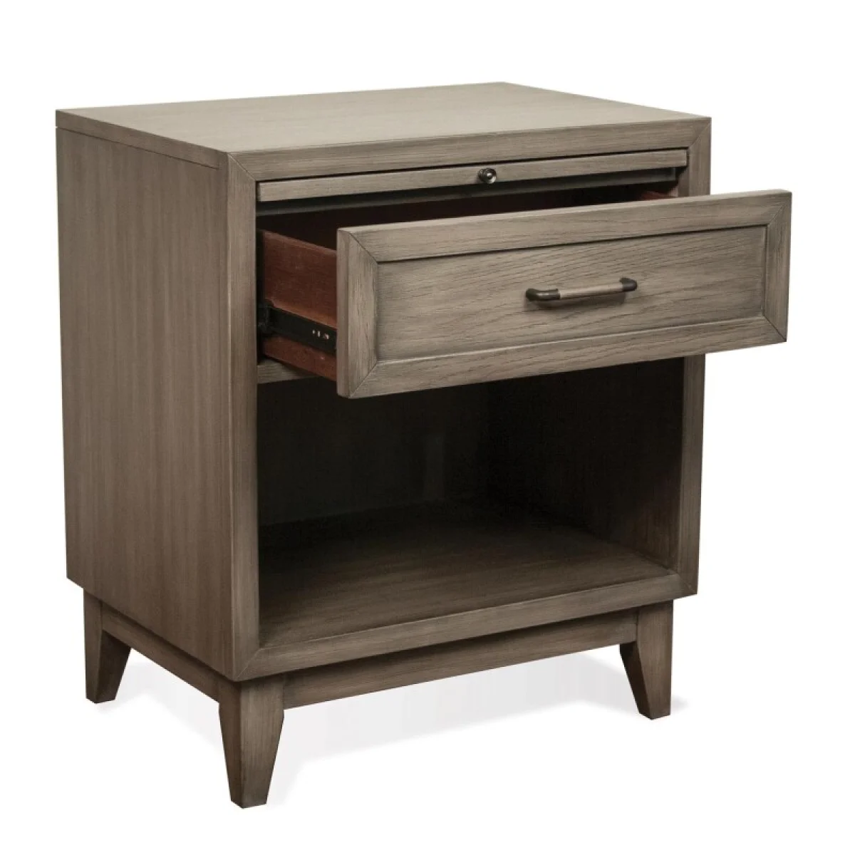 1-drawer Nightstand Nightstands Brown 13