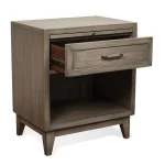 1-drawer Nightstand Nightstands Brown 28