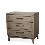 3-drawer Nightstand Nightstands Brown 20