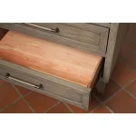 3-drawer Nightstand Nightstands Brown 22
