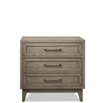 3-drawer Nightstand Nightstands Brown 26