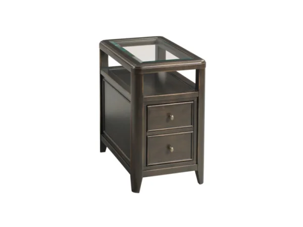Whitaker Chairside Table Chairside Tables Brown