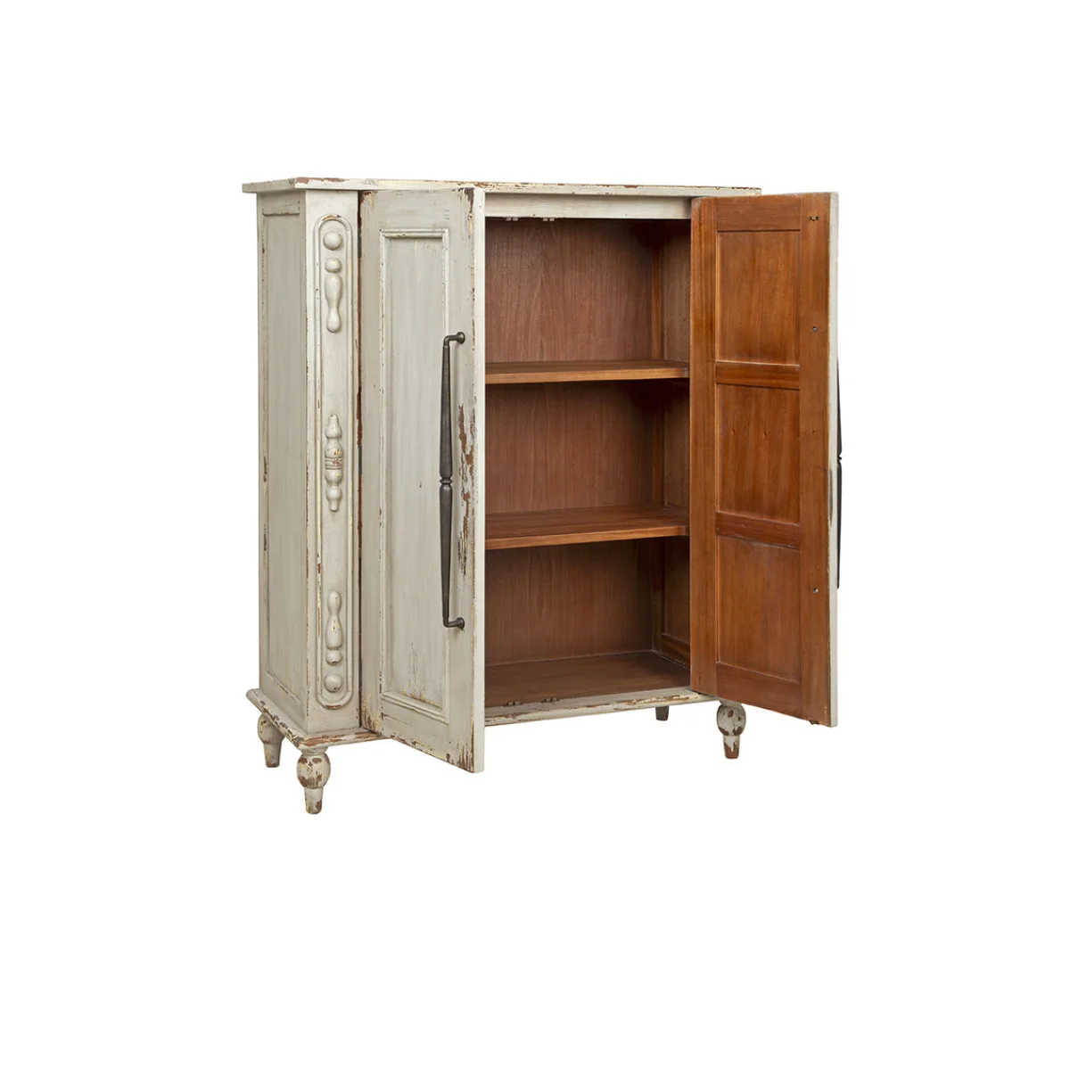 Distressed Bijou Hall Cabinet Accent Furniture Accent Furniture 6