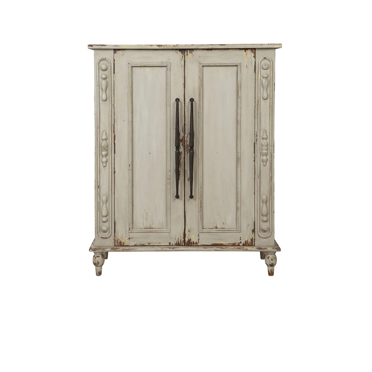 Distressed Bijou Hall Cabinet Accent Furniture Accent Furniture 7