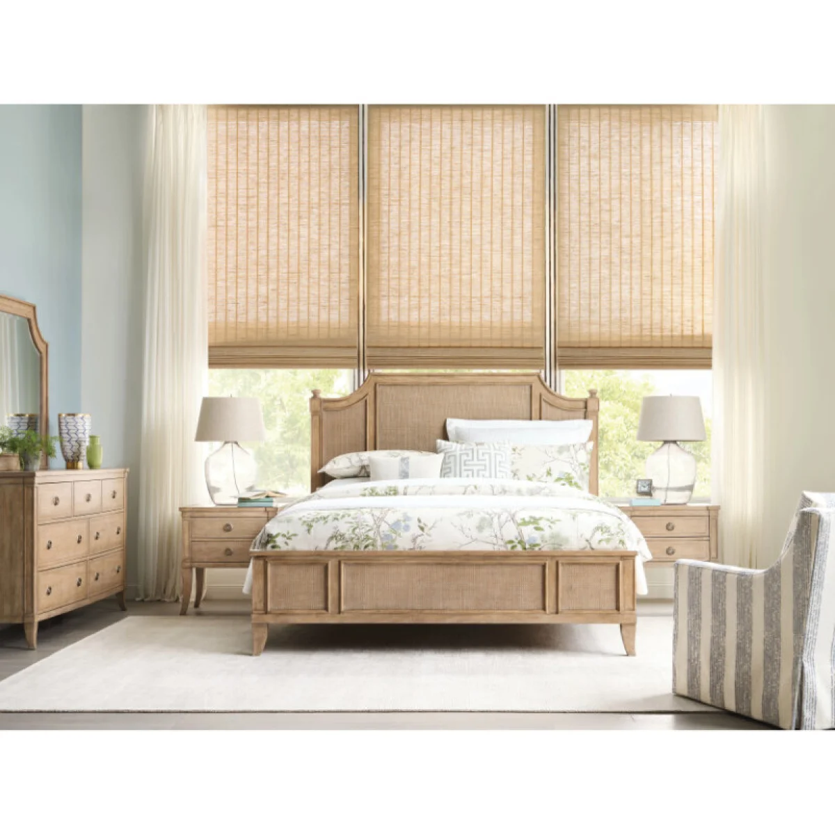 Chastain Queen Randall Panel Bed – Complete Beds American Drew 4