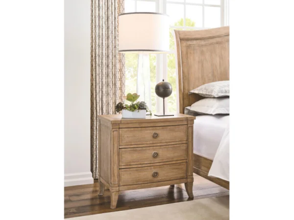 Chastain Three Drawer Nightstand Nightstands American Drew