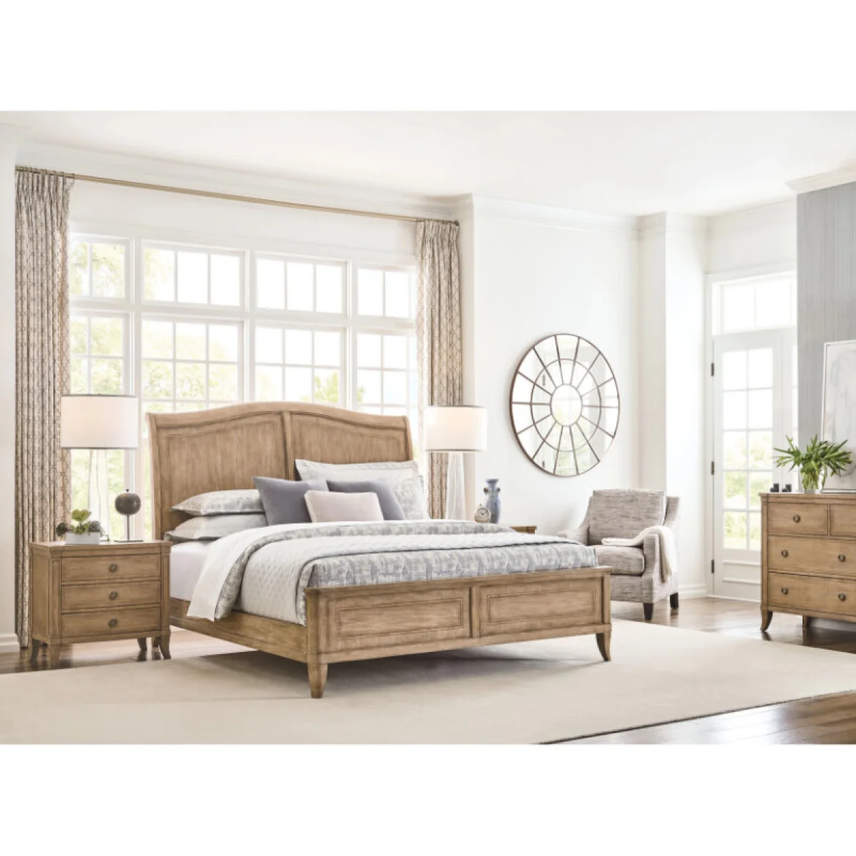 Chastain Three Drawer Nightstand Nightstands American Drew 6