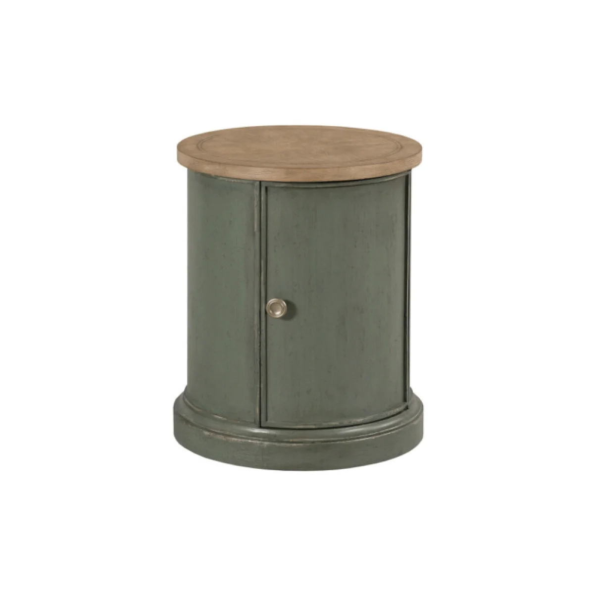 Chastain Woodfield Round Accent Table – Green Accent Furniture Accent Furniture 7