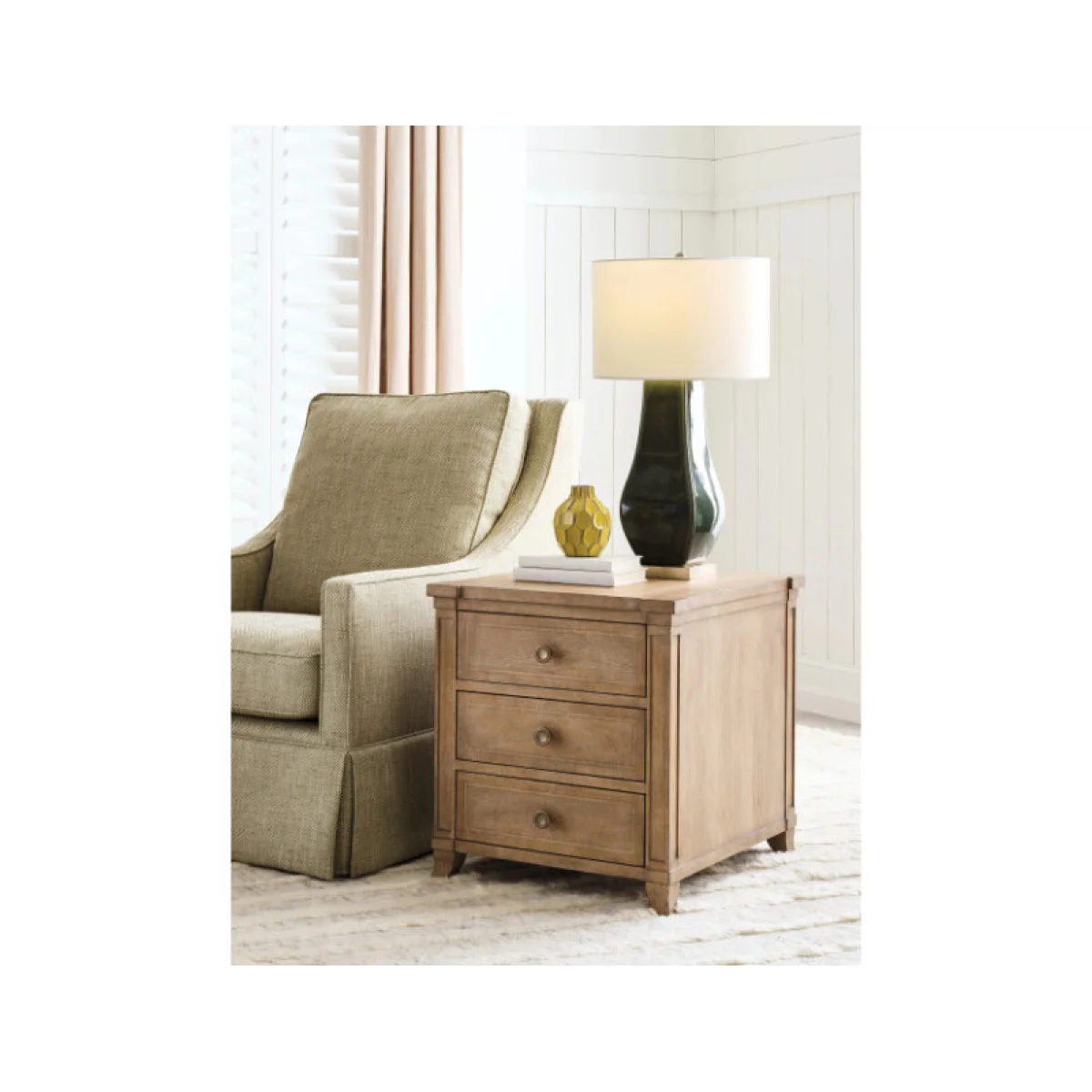 Chastain Woodfield Chairside Chest Chairside Tables American Drew 4