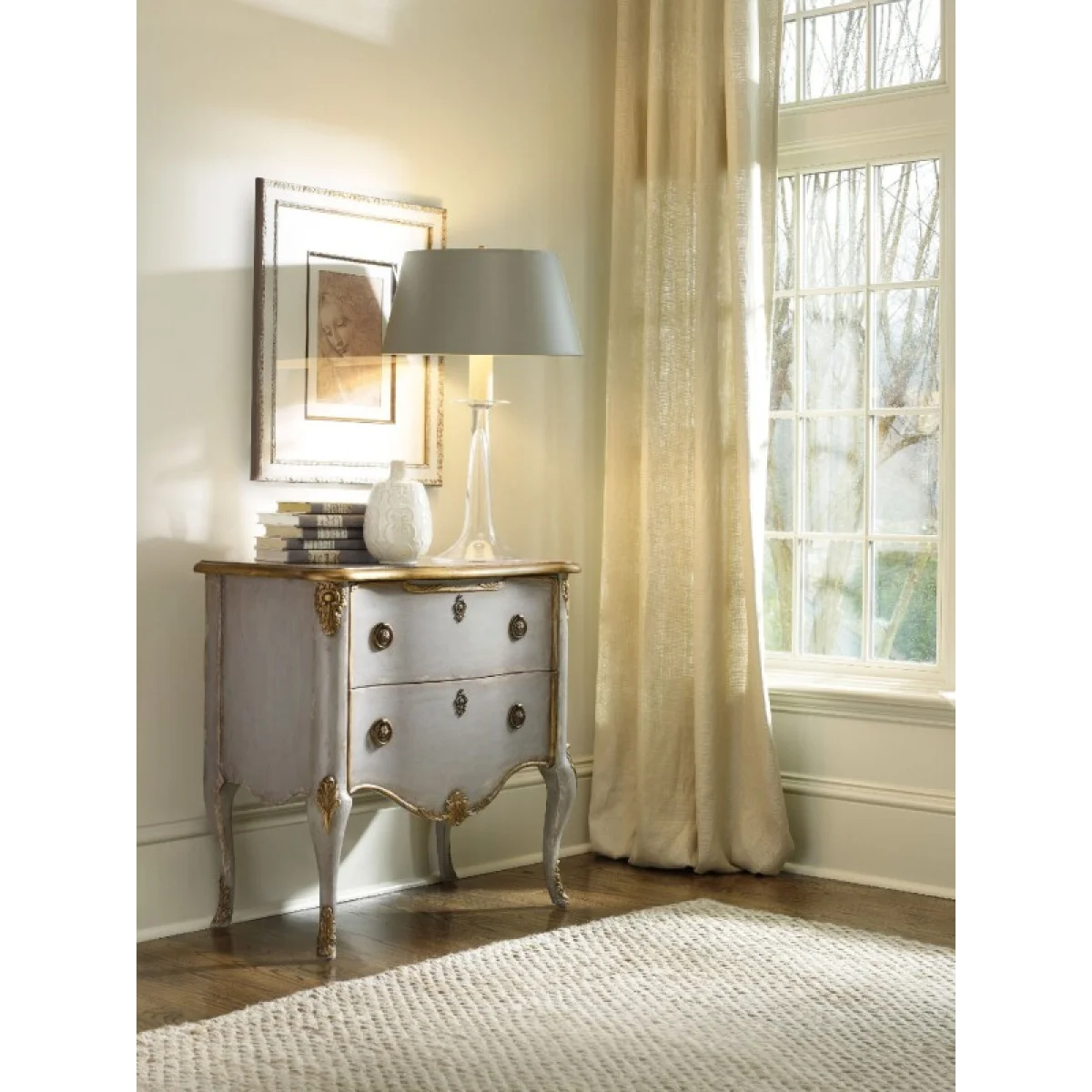 Melange French Two Drawer Chest Accent Furniture Accent Furniture 7