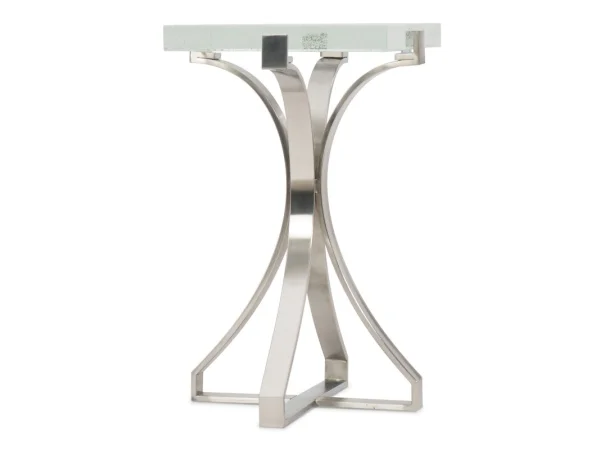 Melange Bubble Glass Accent Table Accent Furniture Accent Furniture