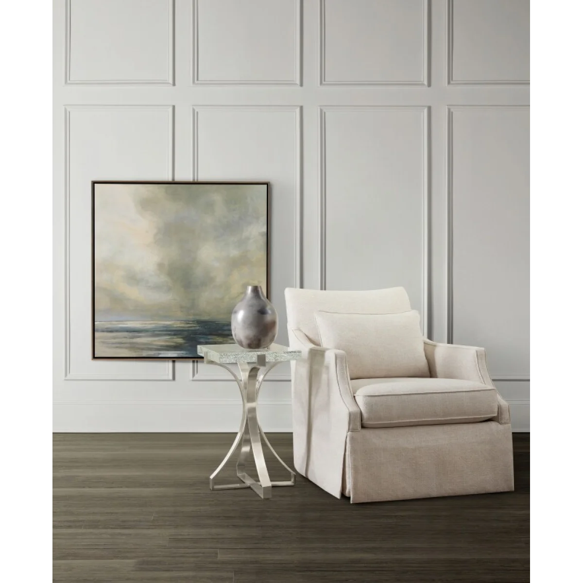 Melange Bubble Glass Accent Table Accent Furniture Accent Furniture 7
