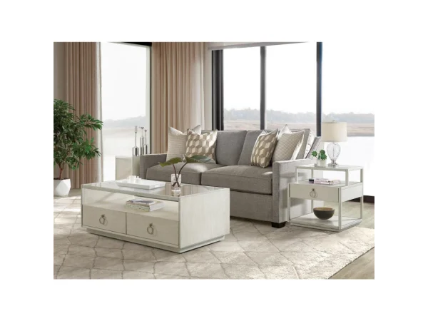 Rectangle Cocktail Table Cocktail & Coffee Tables Champagne