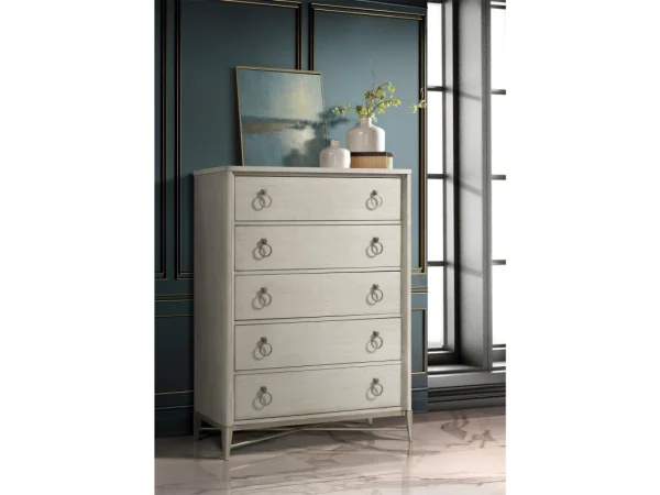 5-drawer Chest Chests Champagne