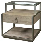 Rectangle End Table End tables Cream 36