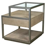 Rectangle End Table End tables Cream 43