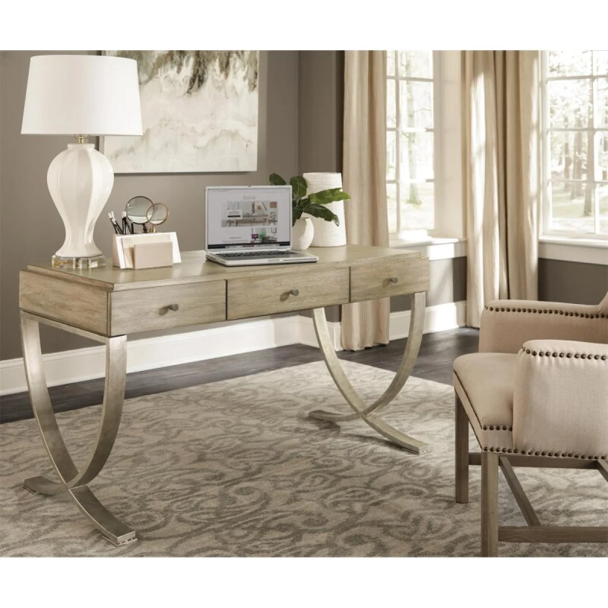 Writing Desk Desks Cream 4