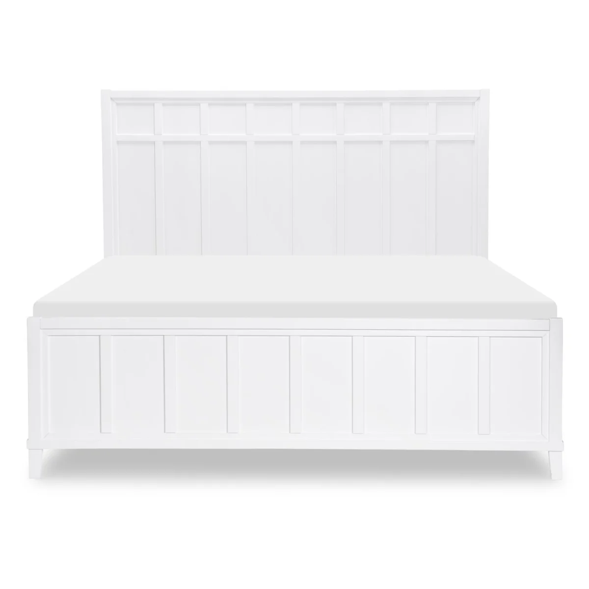 Complete Panel Bed, Queen 5/0 Beds Alabaster 6