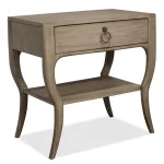 Accent Nightstand Nightstands Brown 24