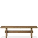Dining Bench 1in Chairs & Benches Brown 14