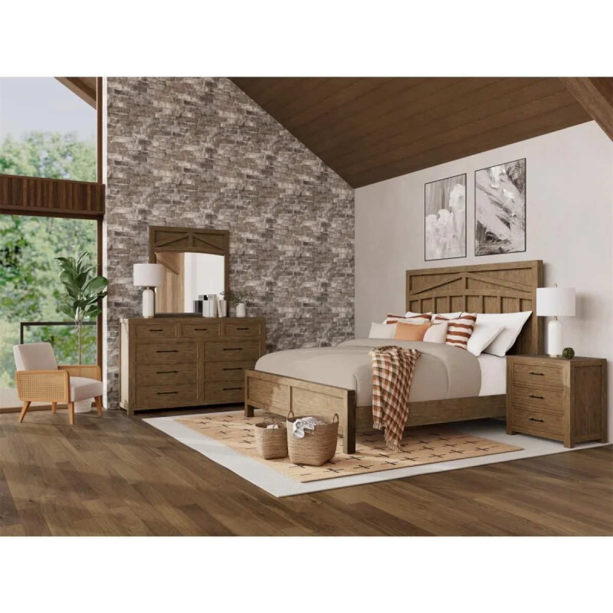 9-drawer Dresser Dressers Brown 7