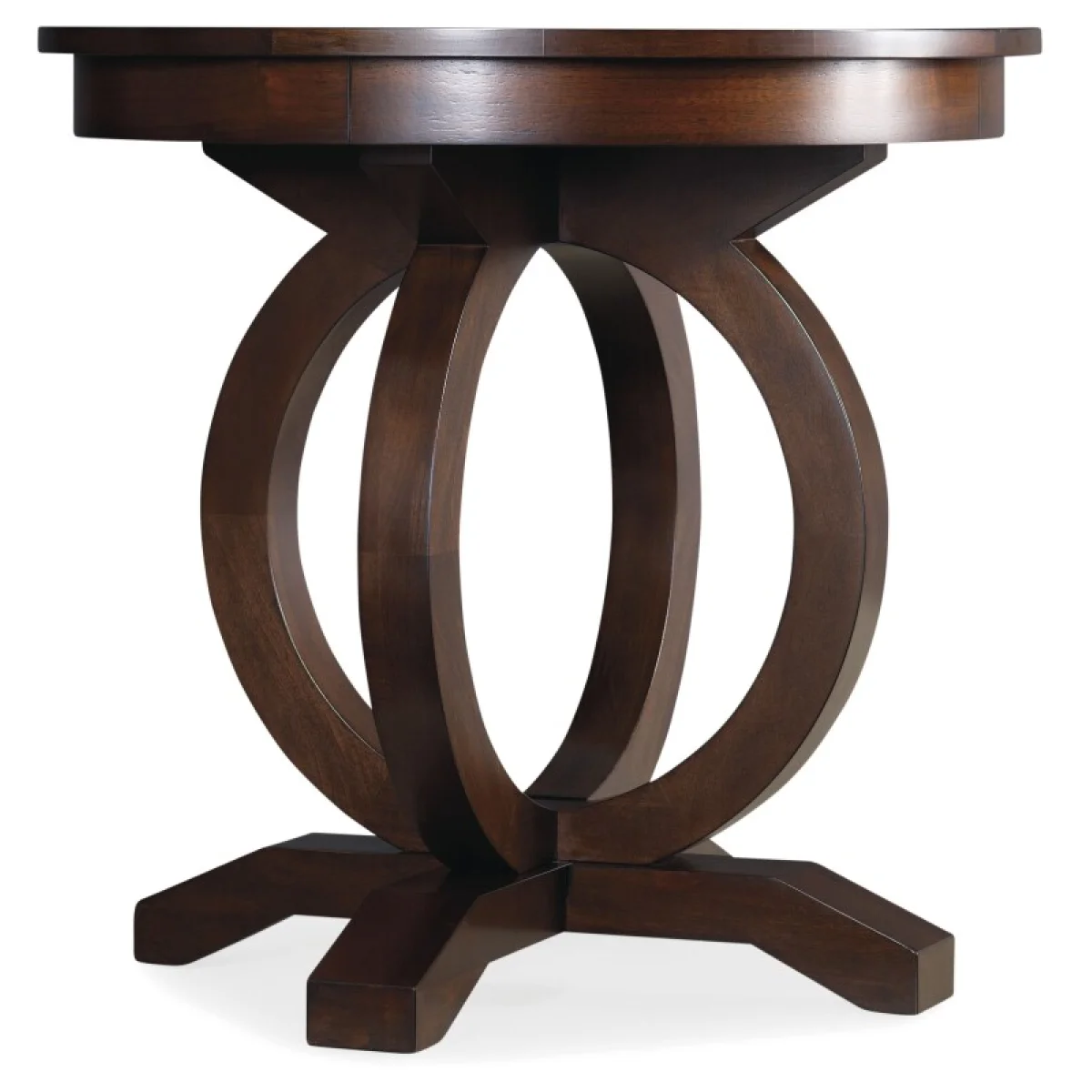 Commerce and Market Kinsey Round End Table End tables Brown 4