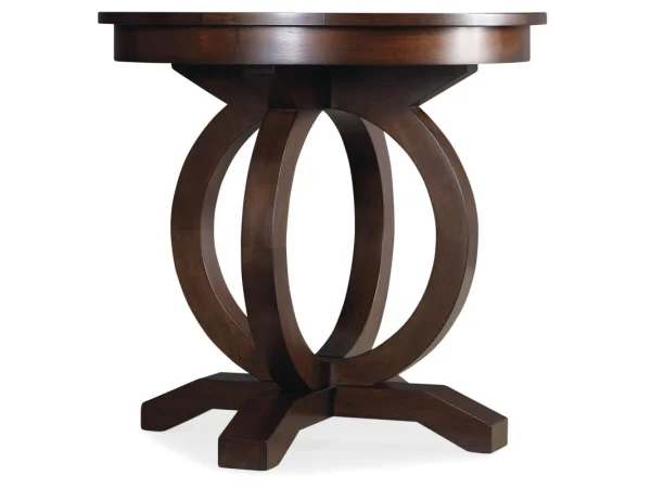 Commerce and Market Kinsey Round End Table End tables Brown