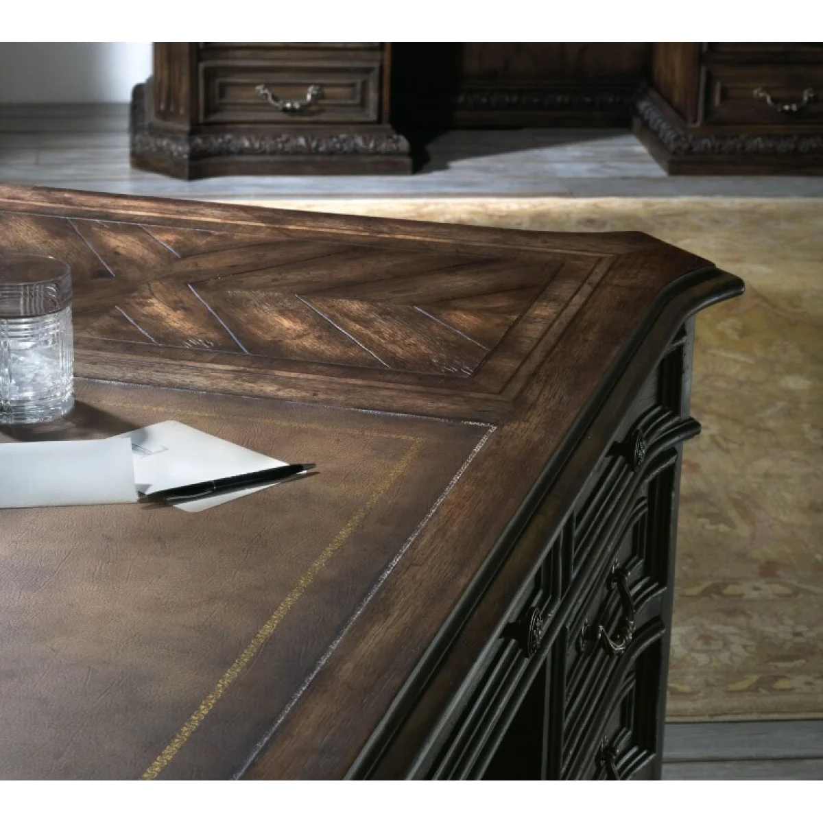 Rhapsody Executive Desk Desks Brown 7